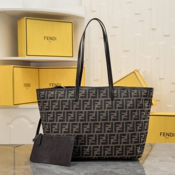 Fendi Zucca Print Large Tote Bag