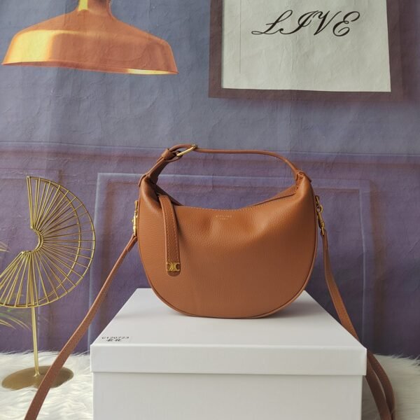 Celine Lulu Grained Leather Shoulder Bag