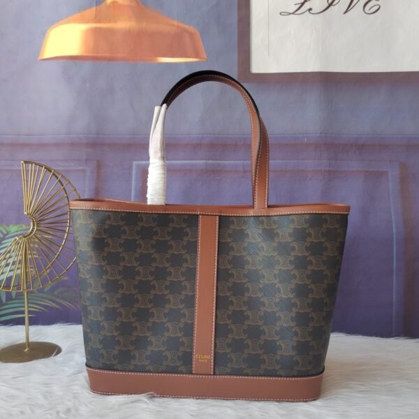 Celine Triomphe Monogram Tote Bag