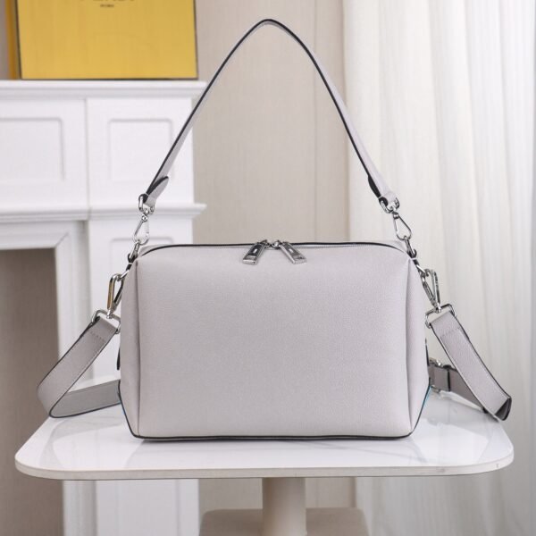 Fendi Lui Grained Leather Crossbody Bag