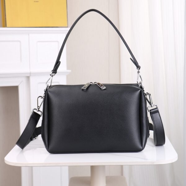 Fendi Lui Grained Leather Crossbody Bag