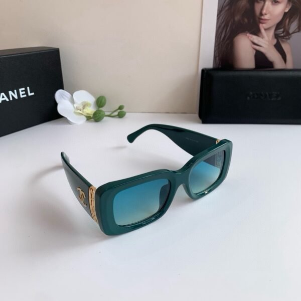 Chanel Rectangle Acetate Sunglasses