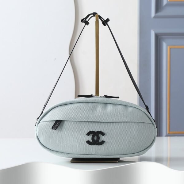 Chanel Coco Beach Denim Shoulder Bag