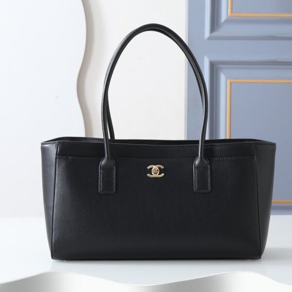 Chanel Cerf Calfskin Tote Bag