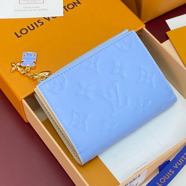 Louis Vuitton Lisa Monogram Empreinte Cowhide Leather Wallet