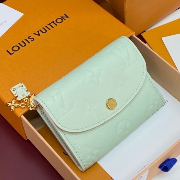 Louis Vuitton Rosalie Monogram Empreinte Cowhide Leather Coin Purse