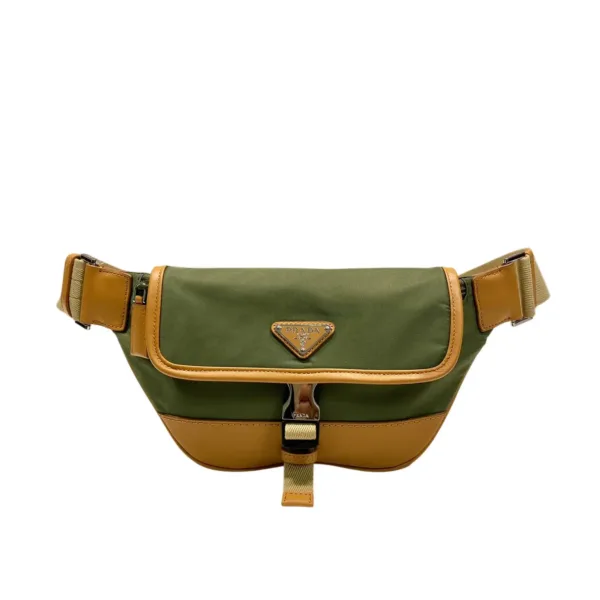 Prada Nylon and Leather Belt Bag