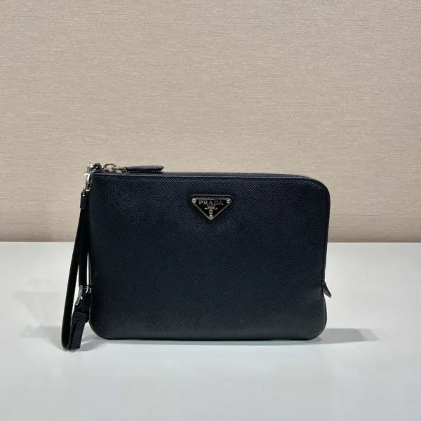 Prada Saffiano Leather Pouch