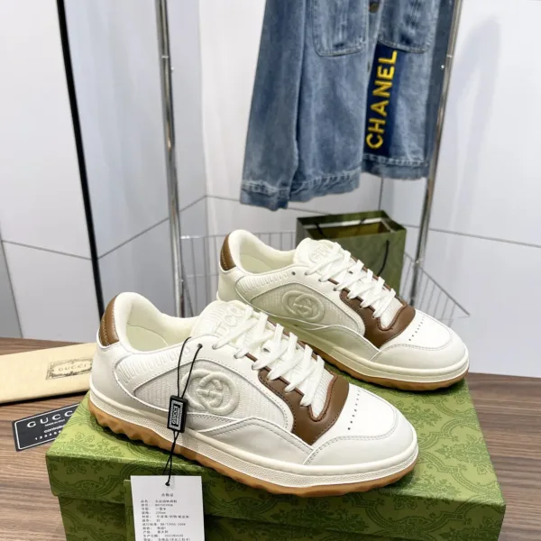 Gucci Interlocking G Leather Sneakers