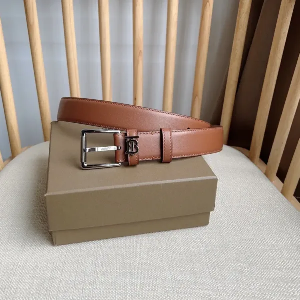 Burberry Thomas Burberry Monogram Leather Belt