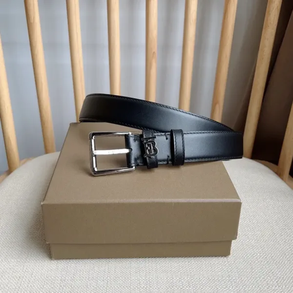 Burberry Thomas Burberry Monogram Leather Belt