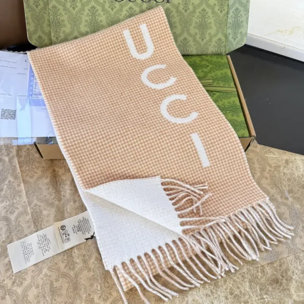 Gucci Monogram Cashmere Scarf