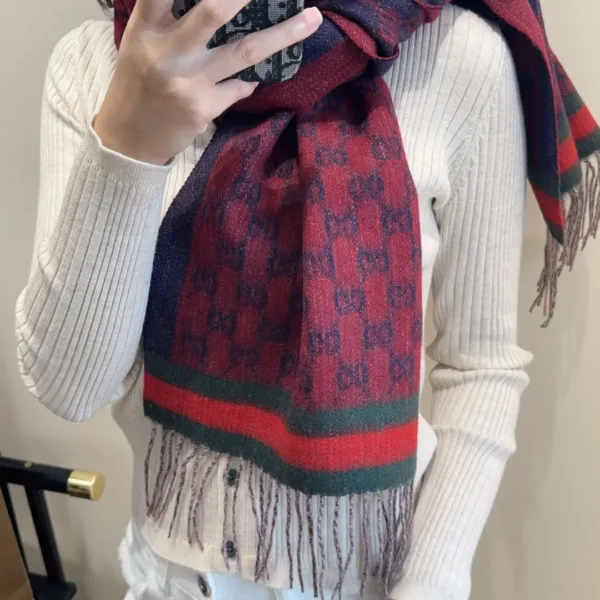 Gucci Monogram Cashmere Scarf