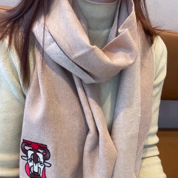 Burberry TB Monogram Cashmere Shawl