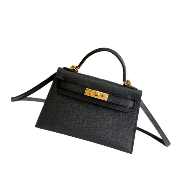 Hermes Mini Kelly II Epsom Leather Handbag