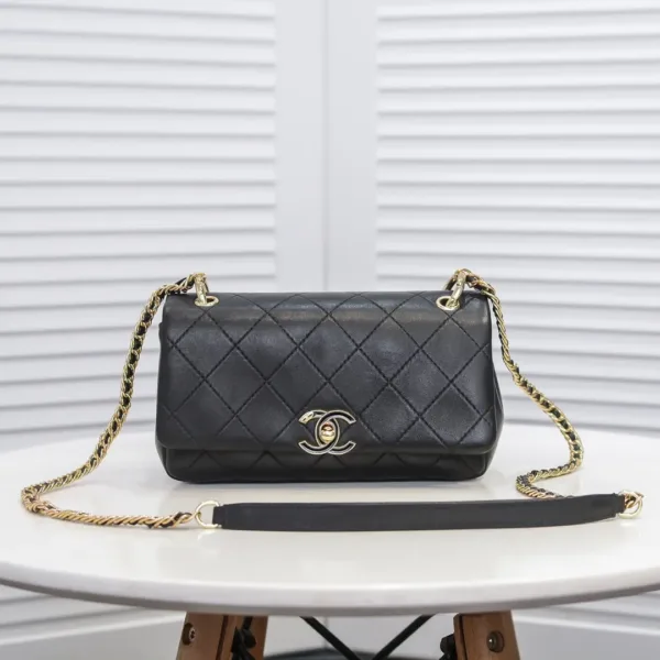 Chanel Quilted Lambskin Flap Bag