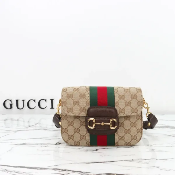 Gucci GG Canvas Horsebit 1955 Mini Bag