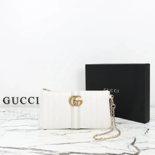 Gucci GG Matelassé Leather Shoulder Bag