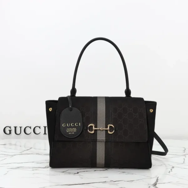 Gucci GG Canvas Top Handle Bag