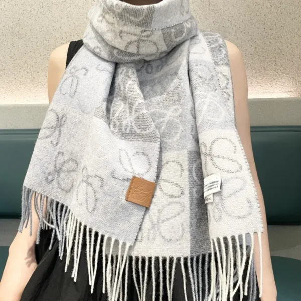 Loewe Monogram Cashmere Shawl