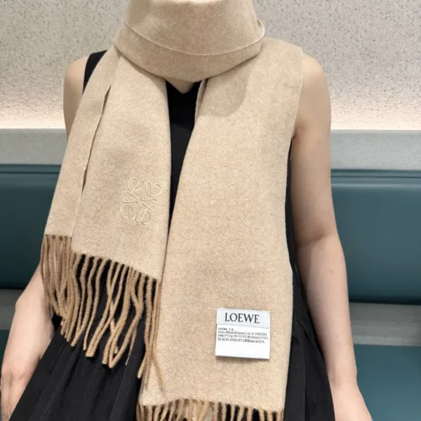 Loewe Anagram Cashmere Scarf