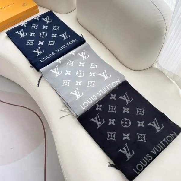 Louis Vuitton Monogram Wool Shawl